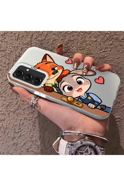CHICASELUX Samsung Galaxy A16 4G/5G Compatible High-Quality Cartoon Fox and R...