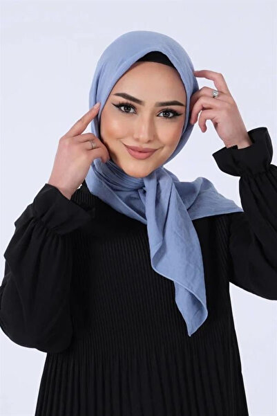 HAREM SCARF Amor Eşarp - Kot Mavi