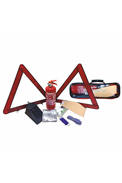 Falkon AUTOKIT ROAD SAFETY KIT SQUARE BAG Bag OF "ECONOMIC" TEXTILE MATERIAL ...