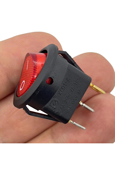 Genel Markalar IC-131 Yuvarlak Işıklı Anahtar On-Off 3P