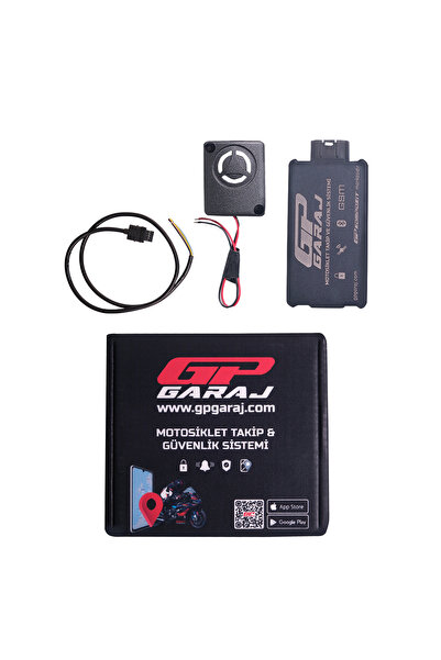 GP GARAJ نظام تتبع وحماية الدراجات النارية TKP001 + وحدة إنذار بالصفارات + تر...