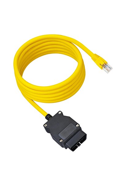 Generic ENET OBD2 Cable - Compatible for BMW OBD, ICOM E SYS ISTA, Bootmod3 B...
