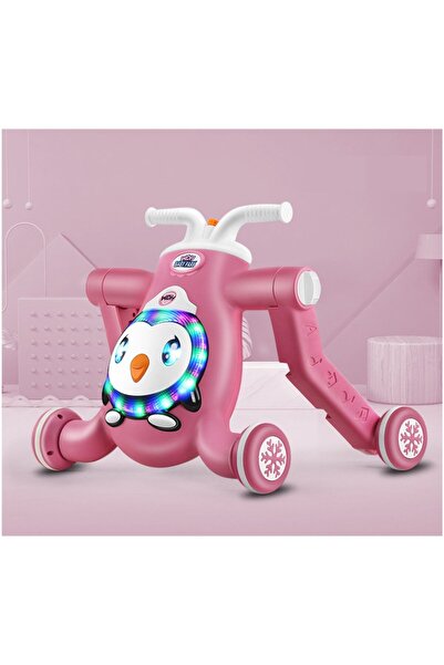 Tcherchi 3'ü 1 Arada Çok Fonksiyonlu Bebek Yürüteç Arabası, Müzikli Çocuk Akt...