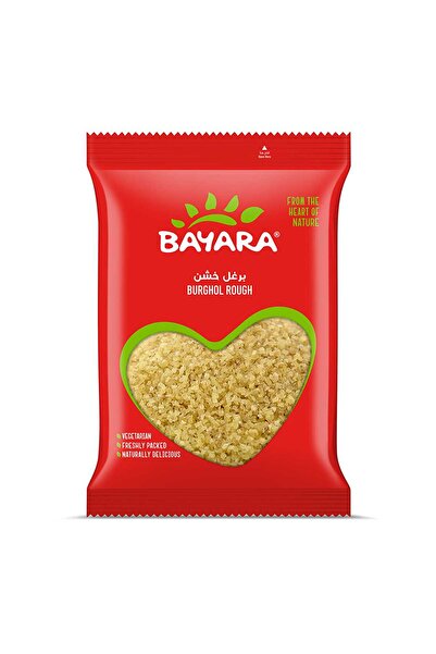 Bayara برغل خشن 400 غرام، قمح مجروش عالي الجودة للطبخ الصحي والسلطات والأطباق...