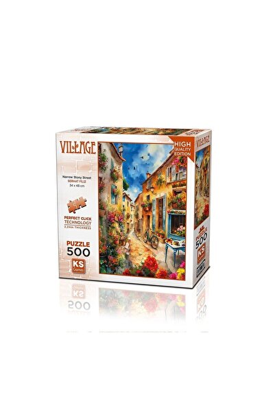 Ks Puzzle 20075 Puzzle 500 Narrow Stony Street