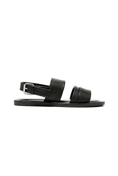 The Sandals Factory Men's Sandals M7718 Leather Upper Sandals
