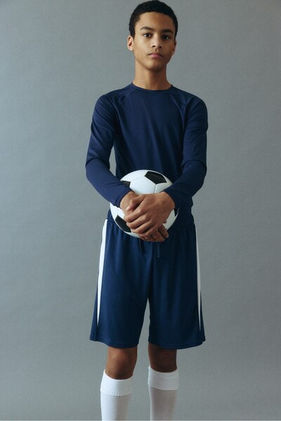 H&M Uzun Kollu Spor Üstü DryMove™