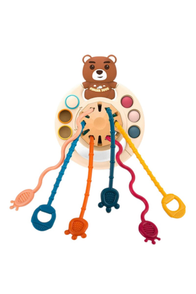 MC Micostore Jucarie Dentitie Senzoriala Bebelusi, Ursulet, Zornaitoare, Sili...