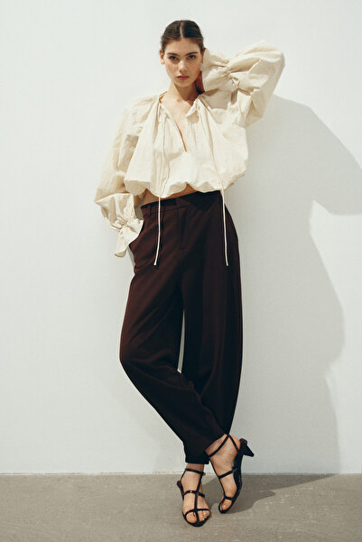 H&M Barrel Paça Jarse Pantolon