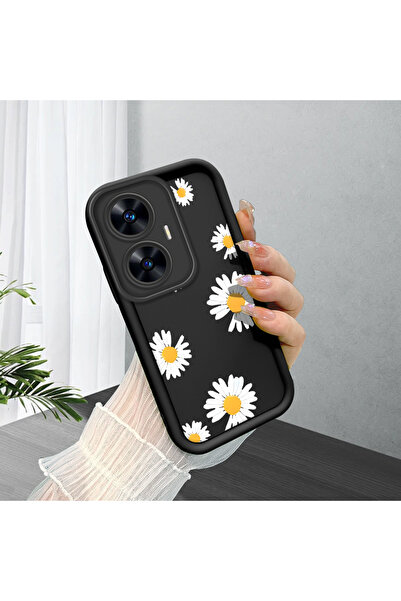 SLIMFELT سيليكون ناعم متوافق مع Realme C55 عالي الجودة بنمط مضحك ولطيف