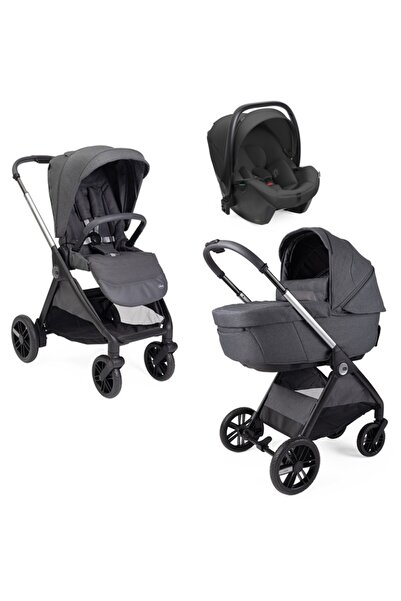 Other Chicco Bellagio 3-in-1 multifunctional stroller with Kory Black Satin seat