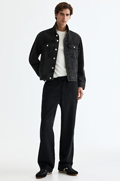 H&M Keten Karışımlı Pantolon Relaxed Fit