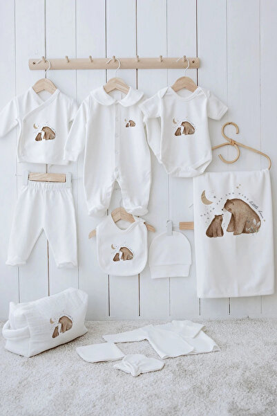 Tuğba Kuğu Organik 11'li Hastane Çıkışı - Royal Series - Baby Bear