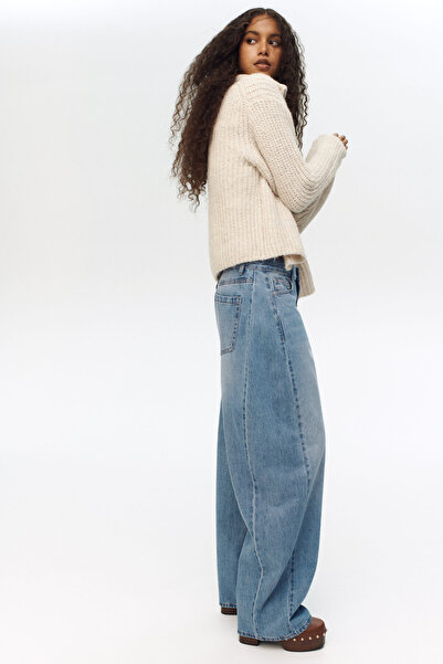 H&M Barrel Regular Waist Jeans