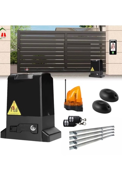 DMR 800 Kg Otomatik Yana Kayar Sürgülü Bahçe Kapı Motoru Garaj Kapısı Motoru