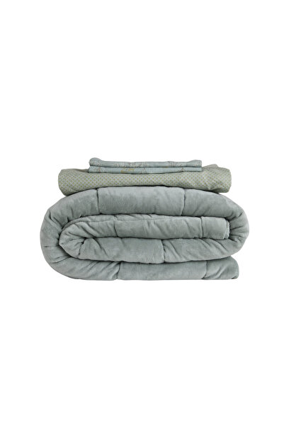 OTHELLO Set de pilote Welsoft reversibile pentru o persoană, verde 155x215 cm...