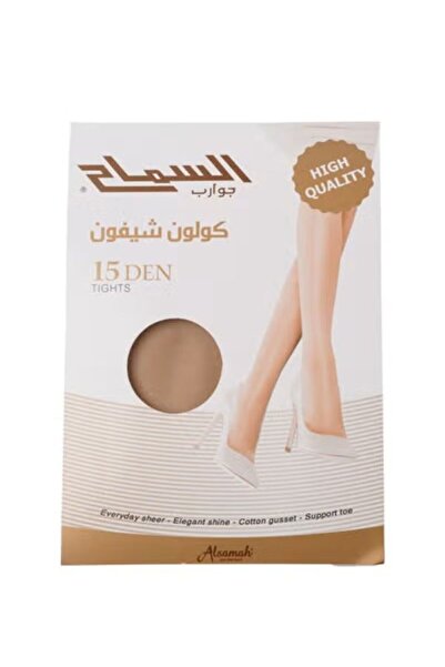 ALSAMAH Women tights with elegant shine Transparent Chiffon Pantyhose ultra s...