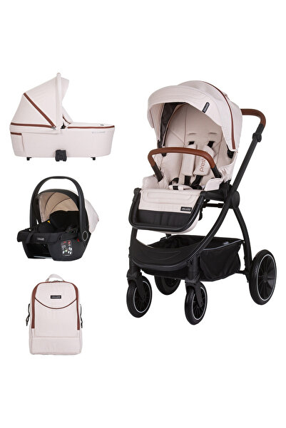 Chipolino Детска количка Prestige 3 в 1 с бисквити