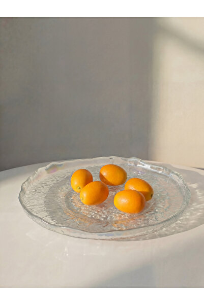 LC Waikiki Rmz Gi̇yi̇m Farkiyla Glass Plate 28 cm