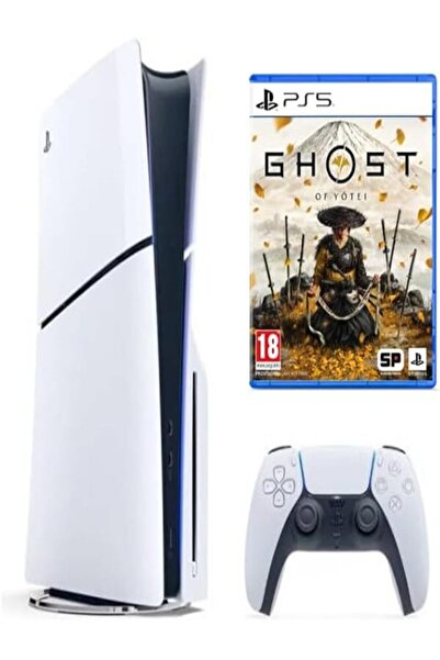 SIE Sony PlayStation 5 Slim Disc Console + Ghost Of Yotei - International Ver...