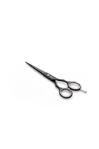 AMY GROUP Foarfecă profesională tuns 6 inch – oțel inoxidabil – negru mat