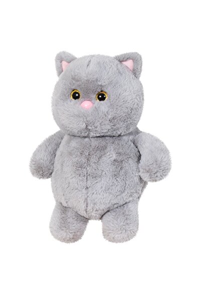 Daemi Jucărie de pluș Stip, Pisică gri, 35cm