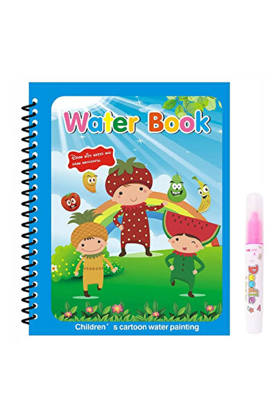 Pitiko Magic Book Water Coloring Book, Reusable, Full of Vibrant Colors, Kids...