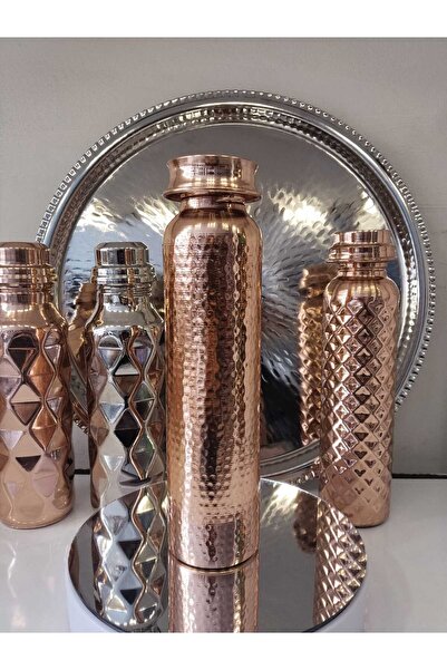 KARACA BAKIR Bakır Su Matarası- Bakır Termos-Bakır Sürahi