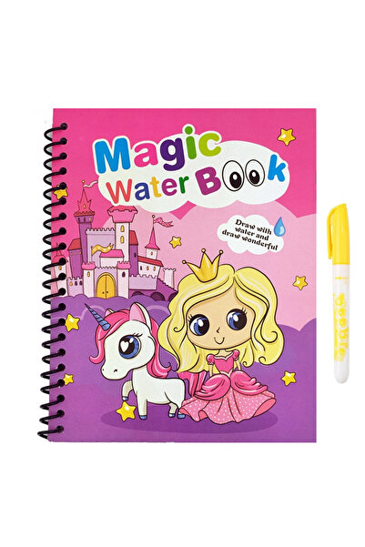Pitiko Magic Book Water Coloring Book, Reusable, Full of Vibrant Colors, Prin...