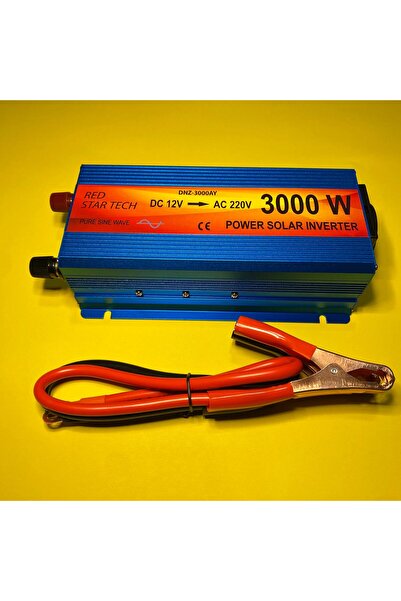 redstartech Tam sinüs inverter 3000 watt 12-220 çevirici