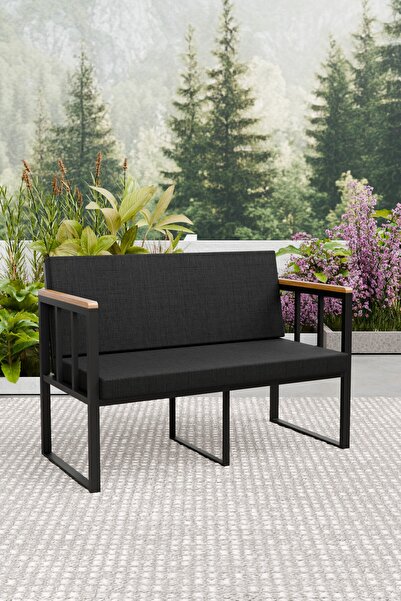 Wood House RETRO TEKLİ KOLTUK (SİYAH)