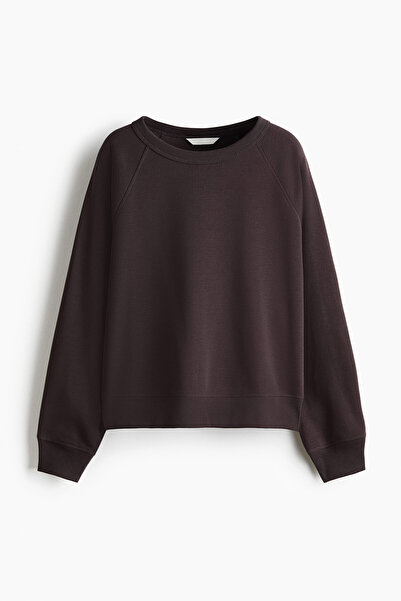 H&M Reglan Kollu Sweatshirt