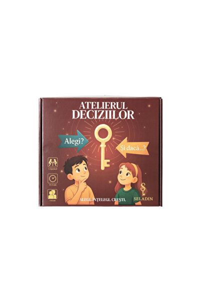 SELADIN Joc educativ Seladin, Atelierul Deciziilor, abilități cognitive, aleg...