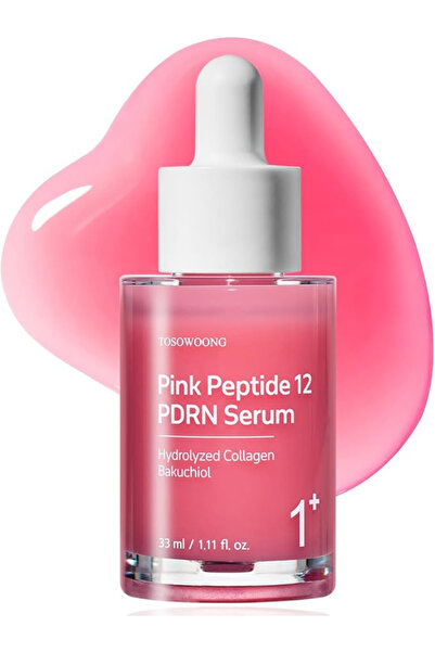 Tosowoong Pink Peptide 12 PDRN Serum 33ml – Elasticity Boost & Glass Skin Hyd...