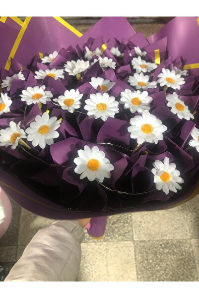 HESPEROS Işıklı papatya buketi