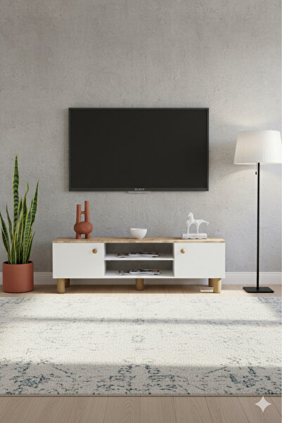 Haus Modüler Bohem Tv Ünitesi,2 Kapaklı Tv Sehpası