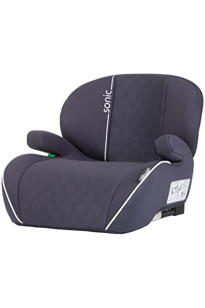 Chipolino Sonic I-Size car booster 125-150 cm with Isofix system anthracite, ...