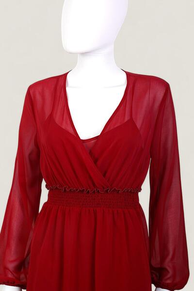 LIU JO MILANO LIU JO short dress, burgundy color with skirt, size 40IT/34EU