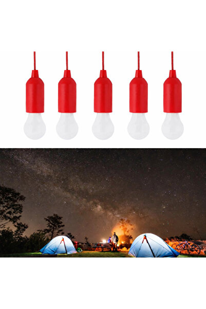 Arura Global Çek Yak Kamp Lambası Taşınabilir LED Kamp Feneri Piknik Acil Dur...