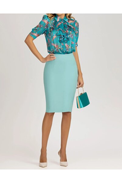 AVARO Fashion AVARO tapered office skirt with Pleated back detail