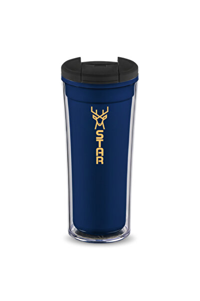 Star Mug كوب سفر بجدار مزدوج سعة 350 مل |   السفر - المدرسة - السيارة - التخي...