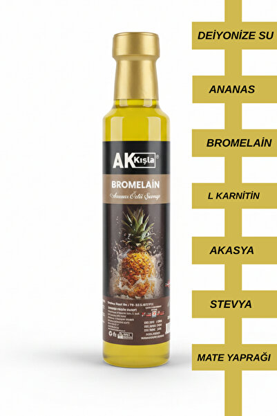 AKKIŞLA Bromelain Ananas İçeren Detox Şurubu