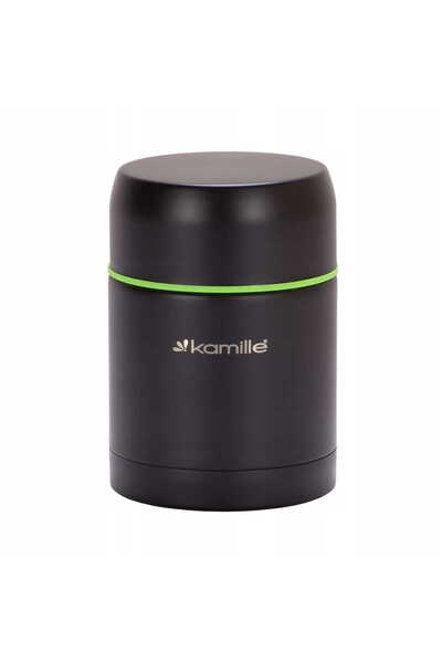 Kamille Θερμός τροφίμων, ανοξείδωτο ατσάλι, Διπλό μόνωση, 500 ml, 10,5x15 cm