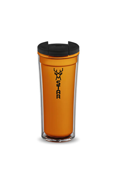 Star Mug كوب سفر بجدار مزدوج سعة 350 مل |   السفر - المدرسة - السيارة - التخي...