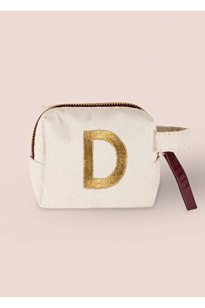 The Mia ''D'' HARF NAKIŞLI ÇANTA 14x12 CM