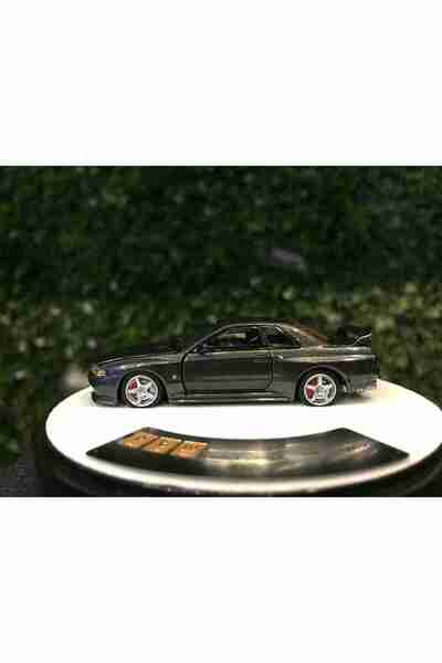 HOT WHEELS 1/64 PGM Nissan Skyline GT-R (R32) Grey PGM641101L