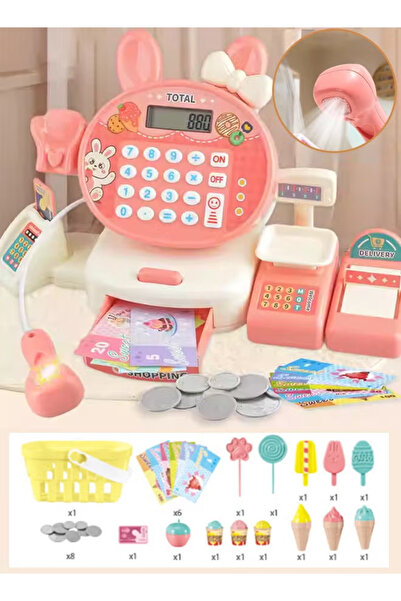 Generic Smart Cash Register Toy Cash Register With Calculator Toy