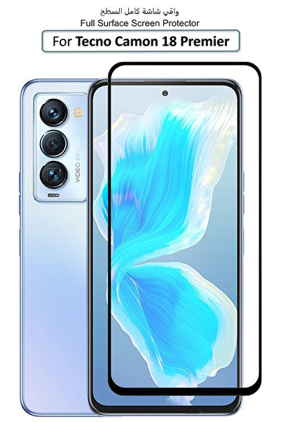 Generic واقي شاشة زجاجي فاخر لهاتف تكنو كامون 18 بريميير