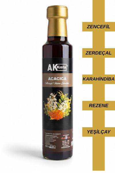 AKKIŞLA Acacia Akasya Gamı Şurubu