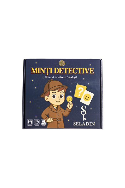 SELADIN Joc educativ Seladin, Minti Detective, dezvolta gandirea critica si a...